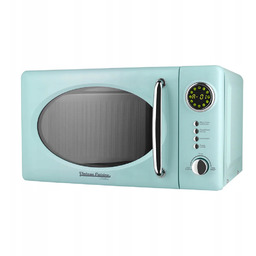 Kuchenka mikrofalowa wolnostojąca Retro 700W Miętowa Vintage Cuisine