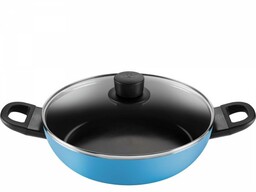 Ballarini Patelnia Głęboka 2H Z Pokrywką 28 Cm