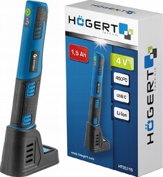 Akumulatorowa lutownica transformatorowa 3,6V, 1500 mAh Hogert Usb-c