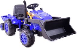 TRAKTOR NA AKUMULATOR Z PRZYCZEPĄ - JCX, PILOT/S-617