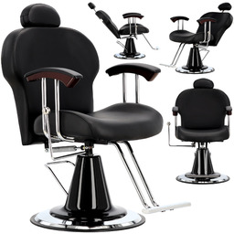 Fotel barberski Olaf fryzjerski hydrauliczny do salonu fryzjerskiego
