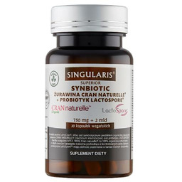 Singularis Superior Synbiotic Żurawina Cran Naturelle + Probiotyk