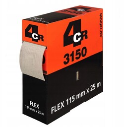 4CR Papier ścierny na piance Flex P400