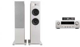 DENON DRA-900H s + JBL STAGE 260F latte