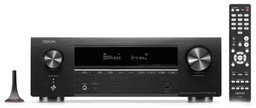 DENON Amplituner AVR-X1800H DAB Czarny 7.2-kanałowy, 8K, Dolby