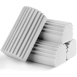 Jeymei Zestaw 4 mokrych gąbek do czyszczenia żaluzji,