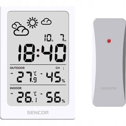Sencor SWS 2300 W Stacja pogodowa z czujnikiem