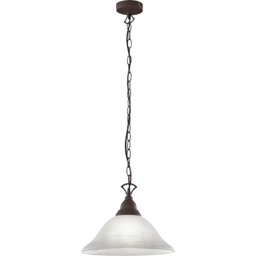 Lampa wisząca klasyczna 1-płomienna rdzawa COUNTRY R30871024 -