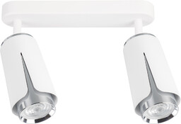 FLOWER WHITE CHROME SPOT 2xGU10