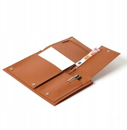 Lexon Flat Torba na laptopa 14"brązowy/brown LN2503M