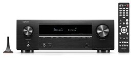 DENON Amplituner AVR-X1800H Czarny 7.2-kanałowy, 8K,dźwięk 3D, Dolby