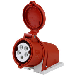 Gniazdo CEE 32A 5P (3P+N+Z) 6h IP44 natynkowe