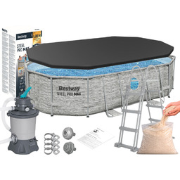 Basen Bestway 488x305x107 Ogrodowy Stelażowy 56946