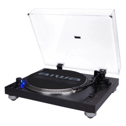 Aiwa APX-1200BT/BK Manualny Napęd paskowy Przedwzmacniacz Bluetooth Czarny