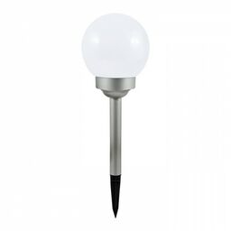 Lampa ogrodowa solarna wbijana RGB i biała ciepła