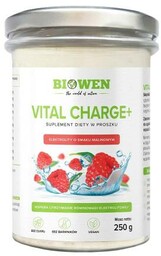 Vital Charge+ Biowen Elektrolity Malinowe 250 g -