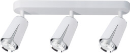 FLOWER WHITE CHROME SPOT 3xGU10