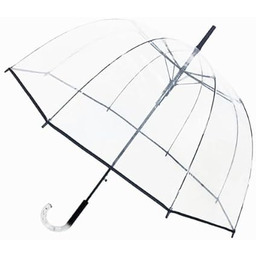 SMATI Paris - Duży damski przezroczysty parasol bąbelkowy