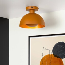 Lucide Lampa sufitowa Siemon, możliwość ściemniania, żółty /