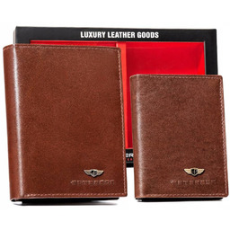 Zestaw prezentowy Peterson PTN SET3-N4-VT brązowy