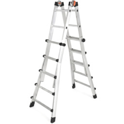 Drabina aluminiowa teleskopowa 5,7 m GIERRE 5+5