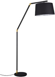 Tekstylna lampa podłogowa Tracy 462100132 Trio do salonu