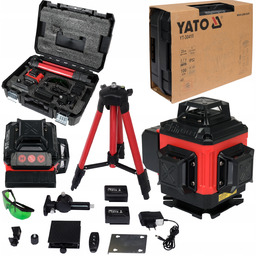 Yato Laser Samopoziomujący Zielony 16 Liniowy 4D