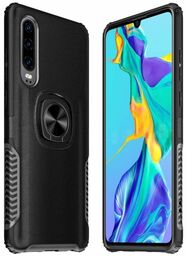 Armor Ring etui Xiaomi Mi Note 10 Czarne