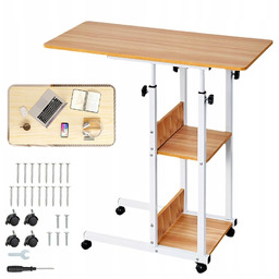 Mobilne przyłóżkowe biurko Stolik pod laptopa z regulacją