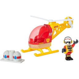 Brio 63379700 Helikopter Straż Pożarna (63379700) Bezpieczna Zabawka