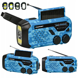 Radio alarmowe Led Sos Solar Dynamo Power Bank