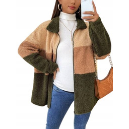 SHEIN KOŻUCH DLA KOBIET W CIĄŻY ZAMEK 40/42