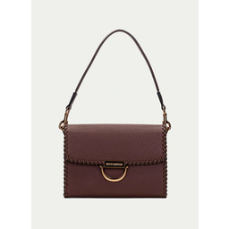 Hiszpańska torebka z klapką - HISPANITAS BI254148 BRĄZOWA