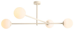 Przysufitowa lampa molekułowa PINNE 1080PL_L9 Aldex kremowy