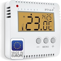 ELEKTROBOCK PT14-P Cyfrowy termostat pokojowy 230 V