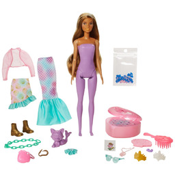 Barbie, lalka Syrena Color Reveal Fantazja