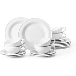 Seltmann Weiden 001.751421 Beat biały serwis do herbaty,