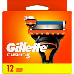 Gillette Fusion 5 Ostrza 12 Sztuk