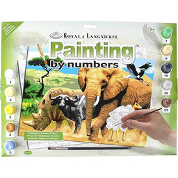 Royal & Langnickel, Malowanie po Numerach African Animals,