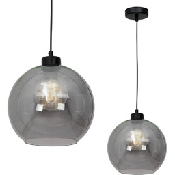 Milagro Lampa wisząca SOFIA SMOKED 1xE27
