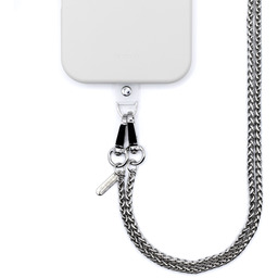Phone Crossbody Smycz zawieszka srebrne Link Crong