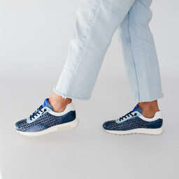Hiszpańskie sneakersy premium - HISPANITAS RHV264741 CEIMNONIEBIESKIE