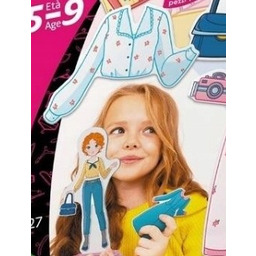Magnetyczna Gra dla Dziewczynek Moda Ubieranki Zabawkowa Ciekawa