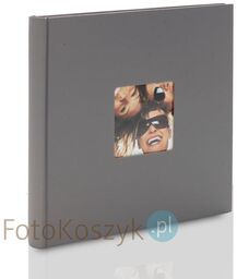 Album na zdjęcia wklejane Fun mały kwadrat szary