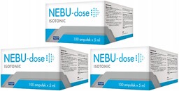 Nebu-Dose Isotonic Sól Fizjologiczna Do Inhalacji 100 Ampułek