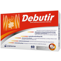 DEBUTIR Suplement diety z kwasem masłowym poprawiające funkcjonowanie