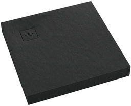 Schedpol NonLimits Black Stone brodzik akrylowy 80x80 cm
