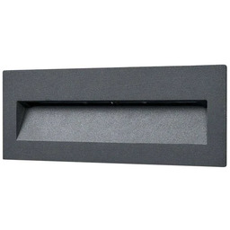 Zewnętrzna Lampa Lucande, Loya, czarny, taras, aluminium, nowoczesny