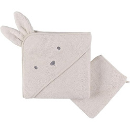 NOUKIE''S - Peleryna kąpielowa i rękawica frotte