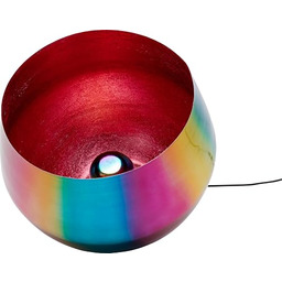 Kare Designerska lampa podłogowa Rainbow, różowa, Ø 51